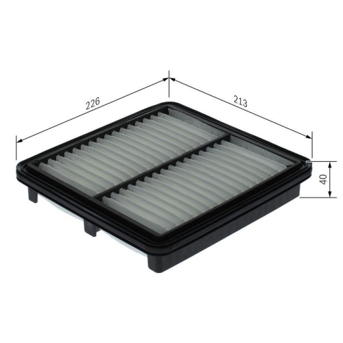 BOSCH Luftfilter F 026 400 667