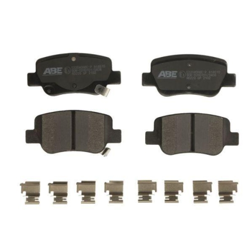 ABE Bremsbelagsatz, Scheibenbremse C22040ABE-P
