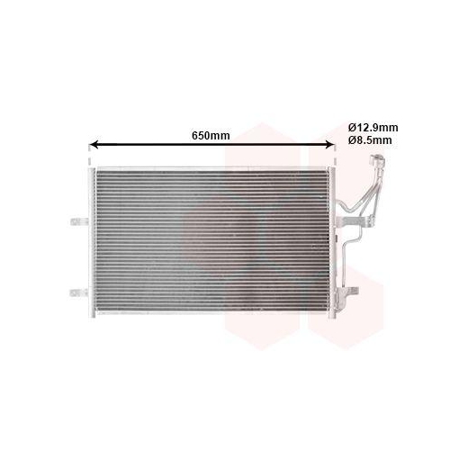 VAN WEZEL Kondensator, Klimaanlage 27005186