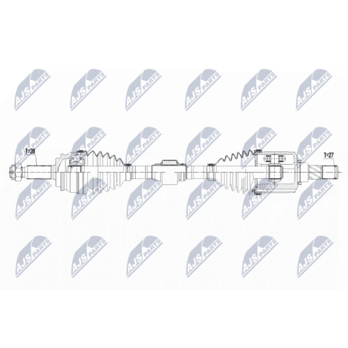 NTY Antriebswelle NPW-CH-060