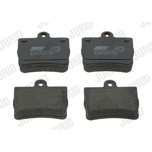 JURID Bremsbelagsatz, Scheibenbremse 573053J