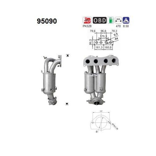 AS Katalysator 95090