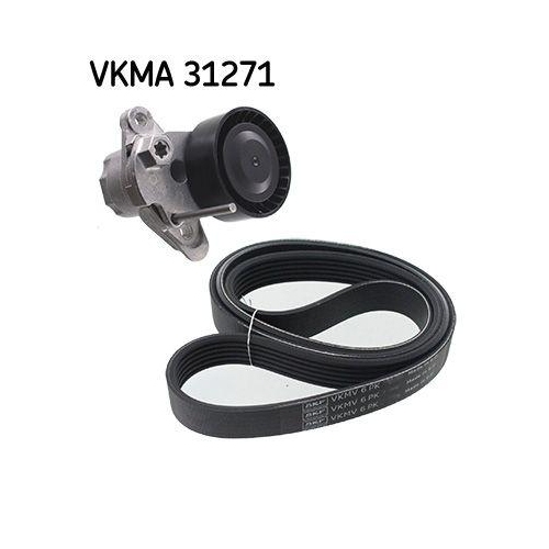SKF Keilrippenriemensatz VKMA 31271
