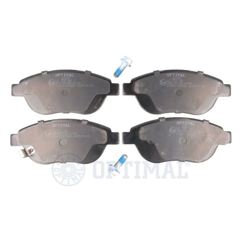 OPTIMAL Bremsbelagsatz, Scheibenbremse BP-12323