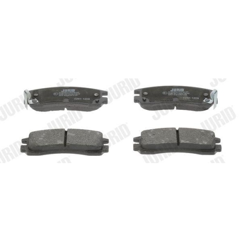 JURID Bremsbelagsatz, Scheibenbremse 573062J