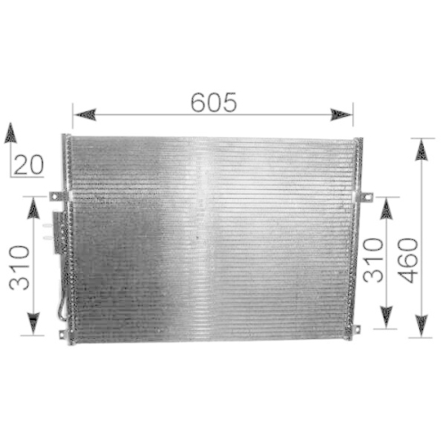 MAHLE Kondensator, Klimaanlage BEHR AC 219 000S