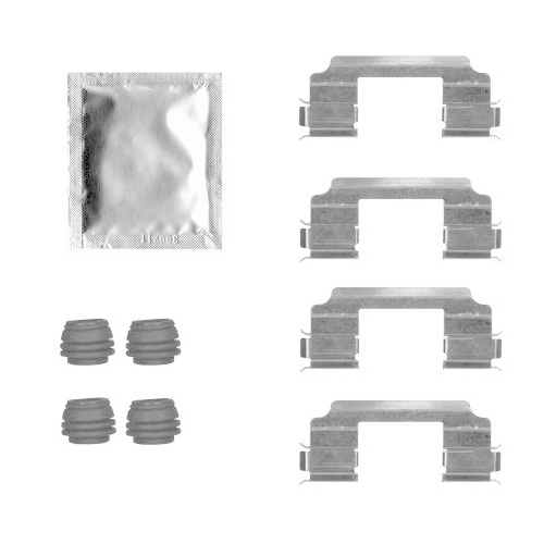 TEXTAR Zubehörsatz, Scheibenbremsbelag 82547900