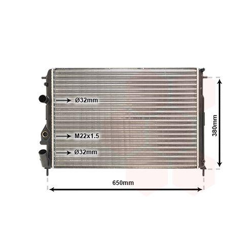 VAN WEZEL K&uuml;hler, Motork&uuml;hlung 43002266