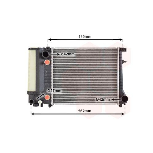 VAN WEZEL K&uuml;hler, Motork&uuml;hlung 06002082