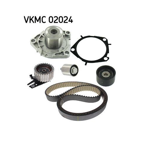 SKF Wasserpumpe + Zahnriemensatz VKMC 02024
