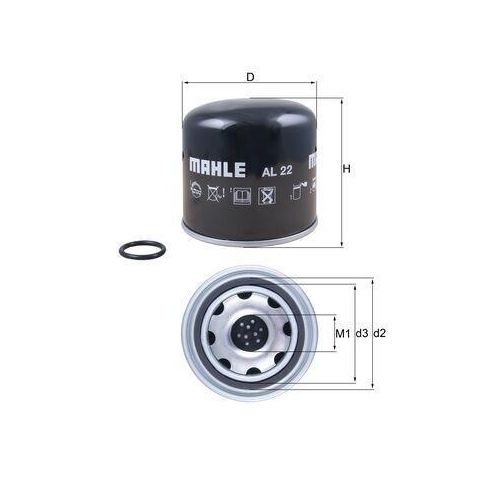 MAHLE Lufttrocknerpatrone, Druckluftanlage AL 22