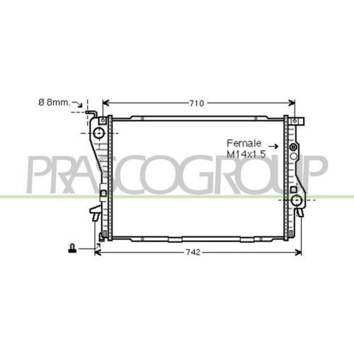 PRASCO K&uuml;hler, Motork&uuml;hlung PrascoSelection BM044R013