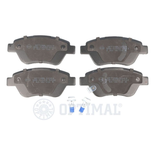 OPTIMAL Bremsbelagsatz, Scheibenbremse BP-12324