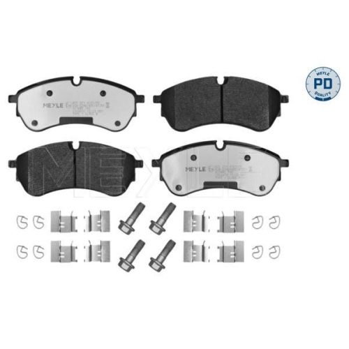 MEYLE Bremsbelagsatz, Scheibenbremse MEYLE-PD: Advanced performance and design. 025 221 4721/PD