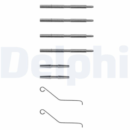 DELPHI Zubeh&ouml;rsatz, Scheibenbremsbelag LX0068