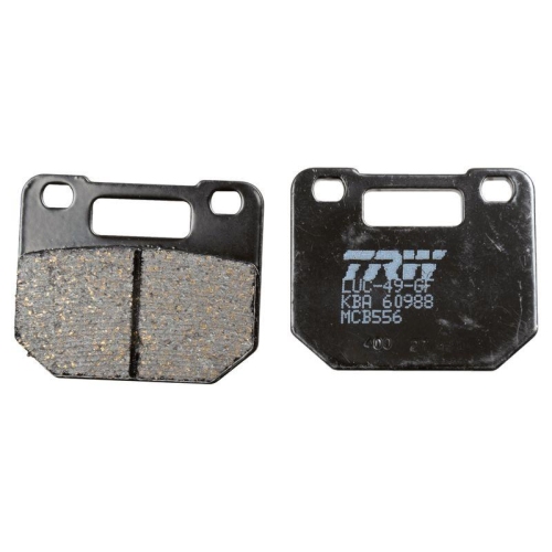 TRW Bremsbelagsatz, Scheibenbremse Organic Allround MCB556