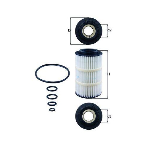 KNECHT &Ouml;lfilter OX 345/7D