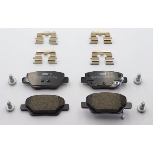FERODO Bremsbelagsatz, Scheibenbremse PREMIER ECO FRICTION FDB5212