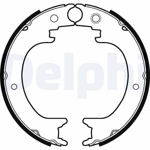 DELPHI Bremsbackensatz LS2121