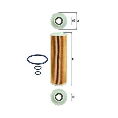 KNECHT &Ouml;lfilter OX 183/5D