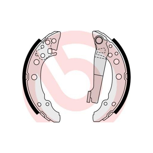 BREMBO Bremsbackensatz ESSENTIAL LINE S 85 535