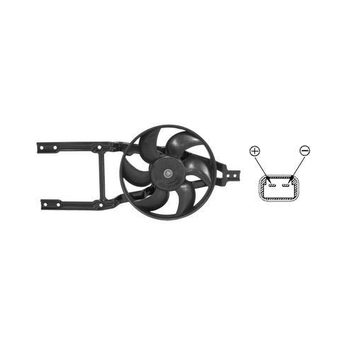 VAN WEZEL L&uuml;fter, Motork&uuml;hlung 1758746