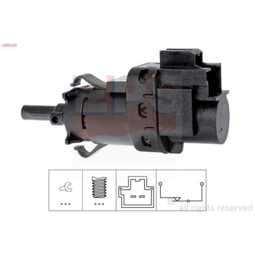 EPS Bremslichtschalter Made in Italy - OE Equivalent 1.810.231