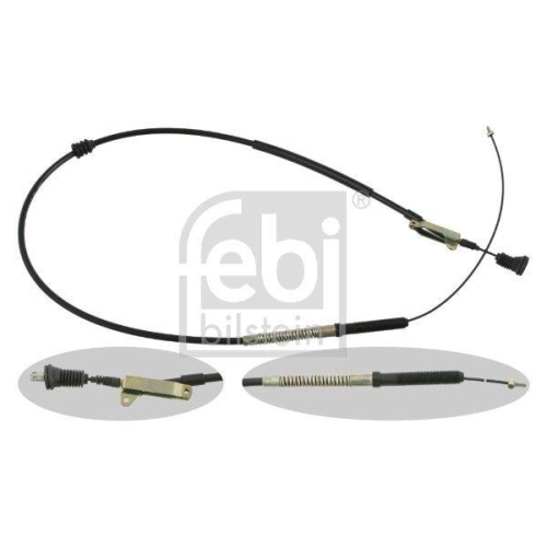 FEBI BILSTEIN Seilzug, Feststellbremse 15751