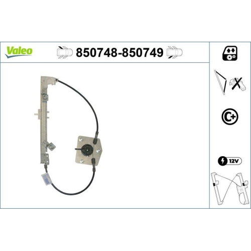 VALEO Fensterheber 850748