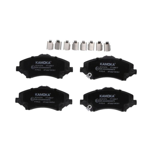 KAMOKA Bremsbelagsatz, Scheibenbremse JQ101274
