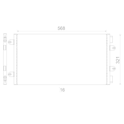 MAHLE Kondensator, Klimaanlage BEHR AC 236 000S