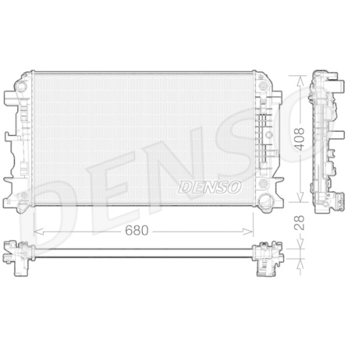 DENSO Kühler, Motorkühlung