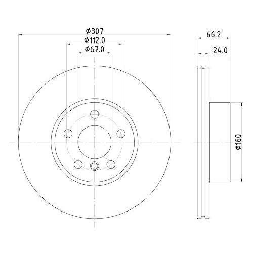 DON Bremsscheibe PCD22032