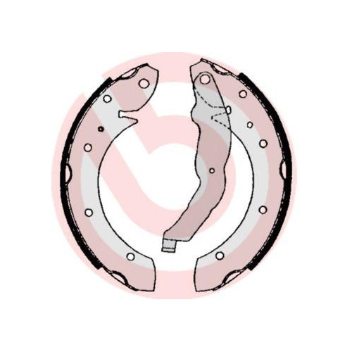 BREMBO Bremsbackensatz ESSENTIAL LINE S 06 506