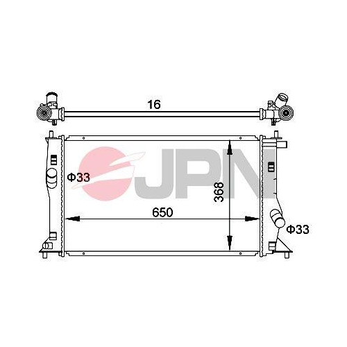 JPN K&uuml;hler, Motork&uuml;hlung 60C9027-JPN