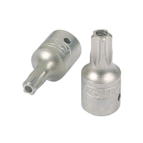1/4 Zoll Bit-Stecknuss, F&uuml;nfstern mit Stirnlochbohrung, TS20 KS TOOLS 911.1473