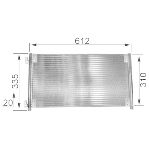 MAHLE Kondensator, Klimaanlage BEHR AC 237 000S