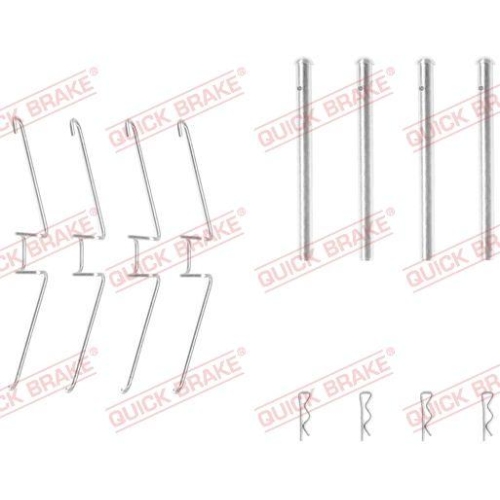 QUICK BRAKE Zubeh&ouml;rsatz, Scheibenbremsbelag 109-1155