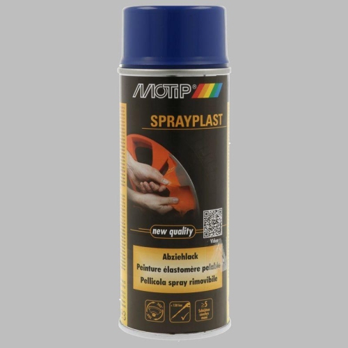 MOTIP Spritzspachtel Sprayplast blau seidengl&auml;nzend 400 ml 433498