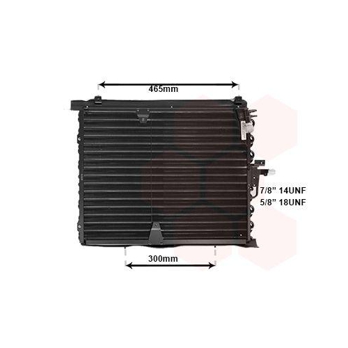 VAN WEZEL Kondensator, Klimaanlage 30005170