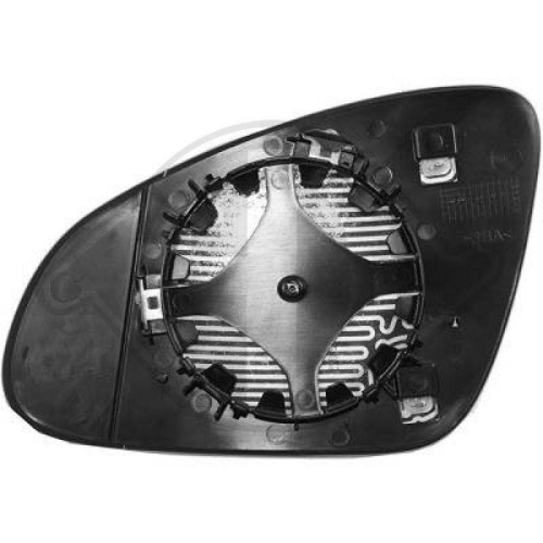 DIEDERICHS Spiegelglas, Au&szlig;enspiegel 1807227