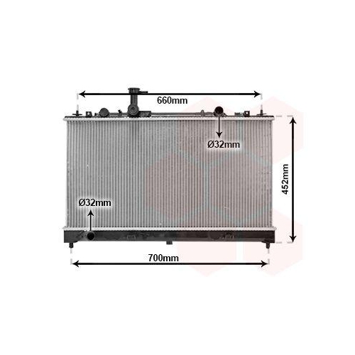 VAN WEZEL K&uuml;hler, Motork&uuml;hlung 27002164