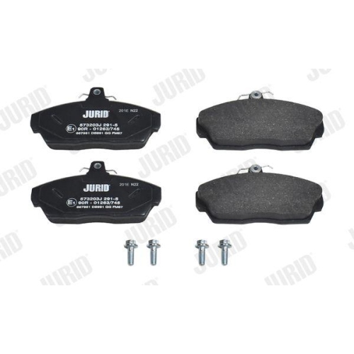 JURID Bremsbelagsatz, Scheibenbremse 573203J