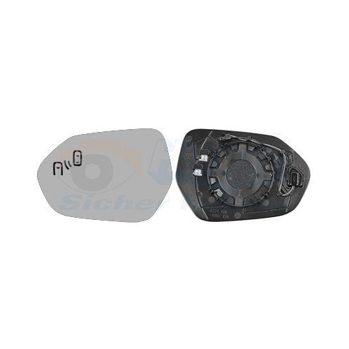 VAN WEZEL Spiegelglas, Au&szlig;enspiegel * HAGUS * 5415835