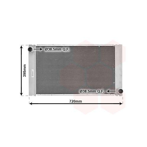 VAN WEZEL K&uuml;hler, Motork&uuml;hlung 06002287