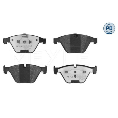 MEYLE Bremsbelagsatz, Scheibenbremse MEYLE-PD: Advanced performance and design. 025 233 4720/PD