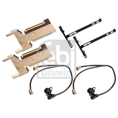 FEBI BILSTEIN Warnkontaktsatz, Bremsbelagverschlei&szlig; 176284