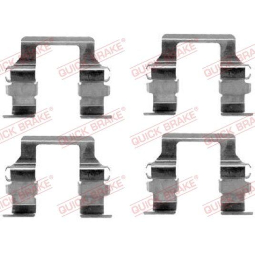 QUICK BRAKE Zubeh&ouml;rsatz, Scheibenbremsbelag 109-1164