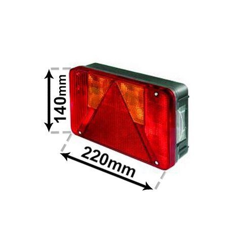 VAN WEZEL Heckleuchte 9902925