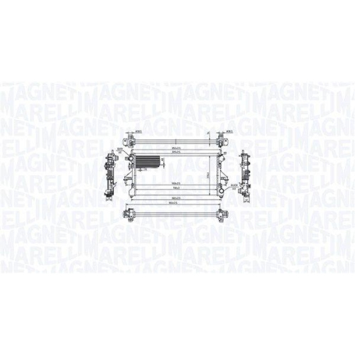 MAGNETI MARELLI K&uuml;hler, Motork&uuml;hlung 350213214900